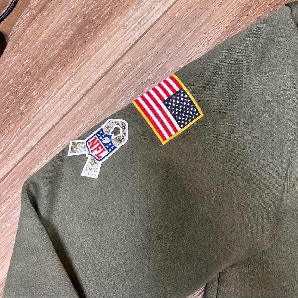 Nike Kansas City Chiefs Salute To Service Hoodie Sweatshirt kids large Camo NFL - Picture 3 of 8